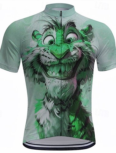  Herren Radtrikot fahrradbekleidung Fahrradtrikot Kurzarm Fahhrad T-Shirt Shirt mit 3 Gesäßtaschen MTB Mountain Rennrad Schnelltrocknend Reißverschluß vorne Schweißtransportierend Blau Purpur Grün