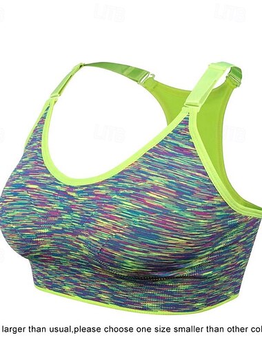  Damen Sport-BH Rundhalsausschnitt Gewichtsverlust Bequem Freiheit Racerback Ärmellos Leichter Halt Sport Tarnung Sport-BHs BH-Top Für Fitnesstraining Tanz Laufen Schlank Sportkleidung