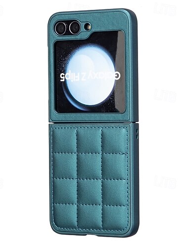  telefone Capinha Para Samsung Galaxy Z Virar 6 Z Flip 5 Z Flip 4 Z Flip 3 Capa traseira Antichoque Retro TPU Couro PU