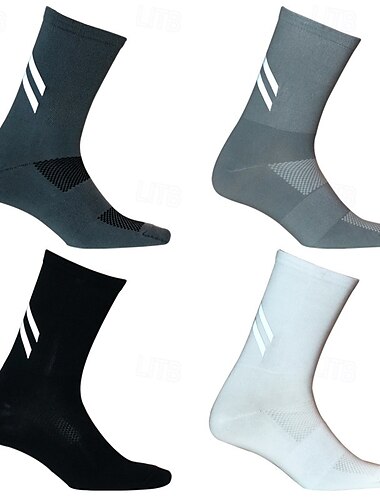  Hombre Calcetines Calcetines de compresión Calcetines de bicicleta Calcetines deportivos Calcetines atléticos Camping / Senderismo Ejercicio al Aire Libre Ciclismo / Bicicleta Bicicleta / Ciclismo A