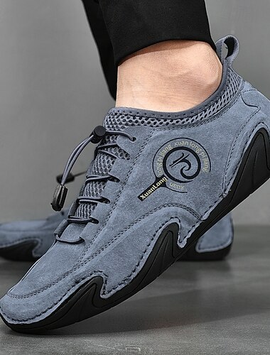  Stilvolle, lässige britische Herren-Sneaker, atmungsaktives Mesh mit Octopus-Griffsohle, modisch