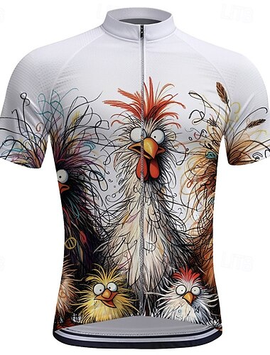  Herren Radtrikot fahrradbekleidung Fahrradtrikot Kurzarm Fahhrad T-Shirt Shirt mit 3 Gesäßtaschen MTB Mountain Rennrad Schnelltrocknend Reißverschluß vorne Schweißtransportierend Schwarz Weiß Gelb