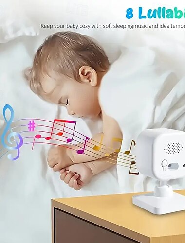  Babyphone 1 mp effektive Pixel IR-Kamera 330 ° Sichtwinkel in Grad 5 m Nachtsichtsreichweite