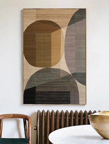  Abstract oil painting hand painted Beige Brown and Green Painting handmade Brown wabi sabi artwork oil painting hand painted Textured Oil Painting Beige Oil Painting Abstract Canvas Art Modern decor