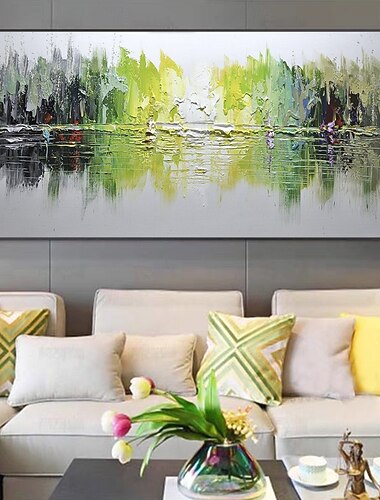  mintura dipinto a mano texture paesaggio olio su tela decorazione arte murale quadro astratto moderno per arredamento casa dipinto arrotolato senza cornice non allungato