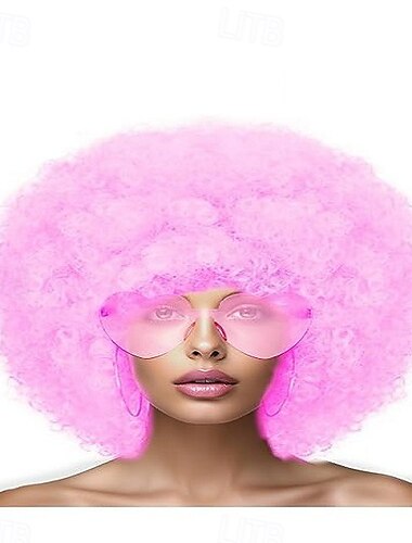 Kurze Bob-Haar-Perücken lockig mit flachem Pony synthetische bunte Cosplay tägliche Party Neon-Perücke für Frauen Halloween Cosplay Party Perücken