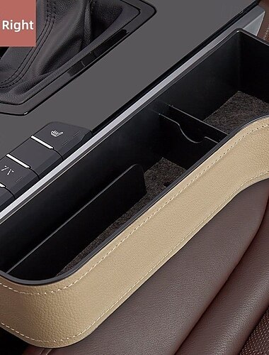  車のシートの隙間を埋めるオーガナイザー、多機能の自動車コンソールサイド収納ボックス、車のオーガナイザーフロントシート