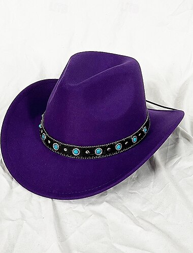  mode cowboyhoed voor mannen vrouwen vintage western brede rand cowgirl jazz pet unisex outdoor strand reizen zonnehoeden