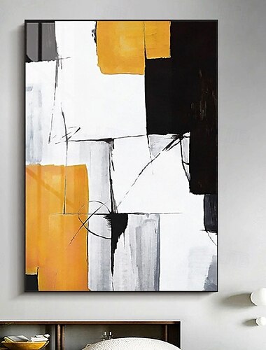  ručně malované velké impasto nástěnné umění textura špachtle nůž olejomalba plátno - ručně vyráběný paletový nůž umění texturované abstraktní malby - moderní nástěnná malba pro obývací pokoj