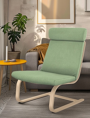  Housse de coussin de chaise 100% coton couleur unie matelassée avec taie d'oreiller