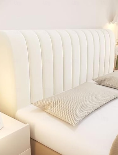  sänggavelöverdrag i sammet för full queen cal king size, quiltad sänggavelöverdrag tjockare dammtät sänggavel stoppningsskyddsskydd