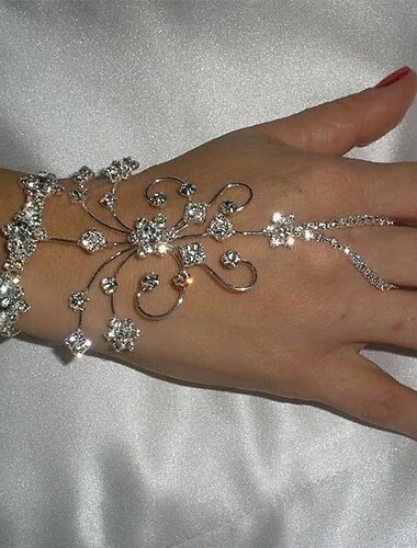  Bracelet de tennis Bracelets Bagues Femme Classique Papillon Précieux Mode Luxe Bracelet Bijoux Argent Dorée Irrégulier pour Cadeau du quotidien Fiançailles