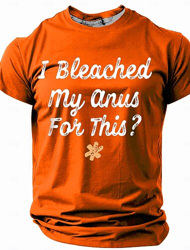  Herre Sjov Slang T-shirt Kortærmet T-shirt 3D-udskrivning Rund hals Skjorte Retro / vintage Afslappet Gadestil Gade Sport & Udendørs Afslappet Sort Blå Orange Forår sommer Tøj S M L XL 2XL 3XL