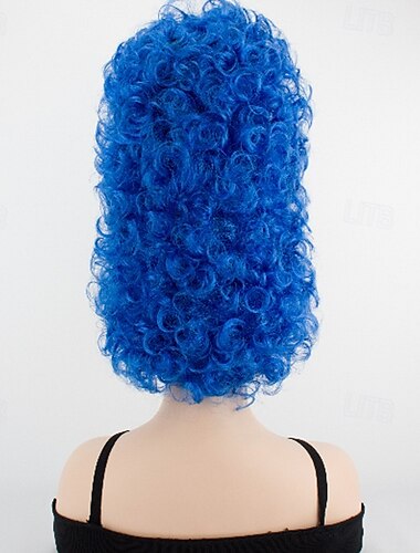  marge simpson peruukki - sininen mehiläispesä peruukki marge simpsonin cosplay-asu