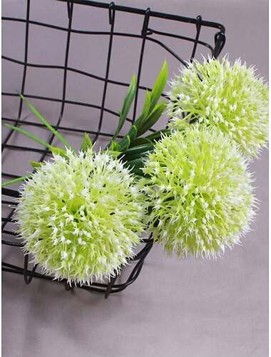  5/10 Stück künstlicher Löwenzahn – Kunstpflanzen aus Kunststoff für Heimdekoration und Blumenarrangements