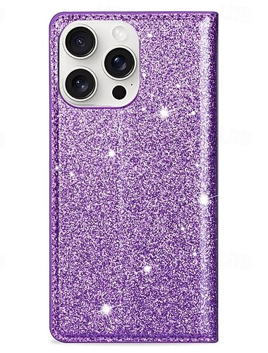  Phone Case For iPhone 16 Pro Max Plus iPhone 15 Pro Max Plus iPhone 14 13 12 11 Pro Max Plus Mini SE Wallet Case with Stand Holder Magnetic Bling Glitter Shiny Retro TPU PU Leather