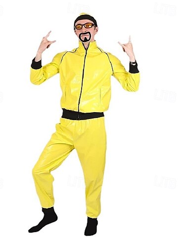  Rapper Faschingskostüme Cosplay Kostüm Erwachsene Herren Cosplay Party / Abend Karneval Einfaches Karnevalskostüm