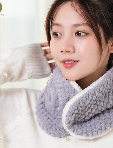  Plüschschal Herbst Winter Verdickung Thermo halten warm Indoor Outdoor Home Wear