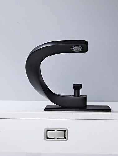  Robinet lavabo - Classique Plaqué Set de centre Mitigeur un trouBath Taps