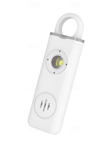  Zugstift Selbstverteidigung Notfallsicherheit persönlicher Alarm 130db Ton wiederaufladbar Anti-Verlust funktioniert mit Apple Find My