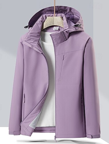  Damen Fleecejacke für Wanderer Vlies Winter Draussen Warm Weich Komfortabel Vliesjacken Voller Reißverschluss Camping / Wandern / Höhlenforschung Reisen Wintersport Schwarz Rosa Rot Purpur Grün