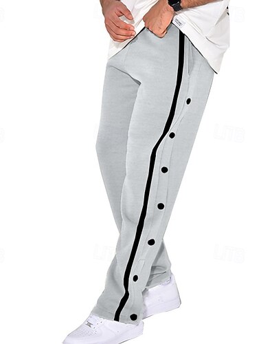  Herren Jogginghose Trainingshose Jogginghose Jogger Hose Hosen Jogginghose mit geradem Bein Tasche Kordelzug Elastische Taille Glatt Komfort Sports Outdoor Täglich Modisch Brautkleider schlicht