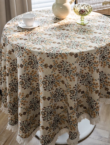  nappes rondes élégantes et durables, parfaites pour les tables de salle à manger et de cuisine, idéales pour un usage quotidien ou des occasions spéciales
