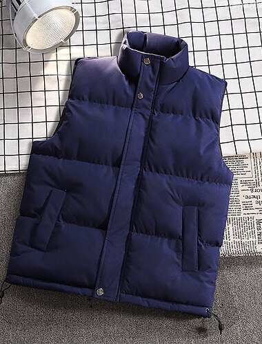  Damen Weste für Wanderer Wander-Fleeceweste Ärmellos Weste Außen warm Fleece-Futter Atmungsaktiv Komfortabel Winter Zip Tasche Polyester Schwarz Khaki Dunkelblau Angeln Camping / Wandern