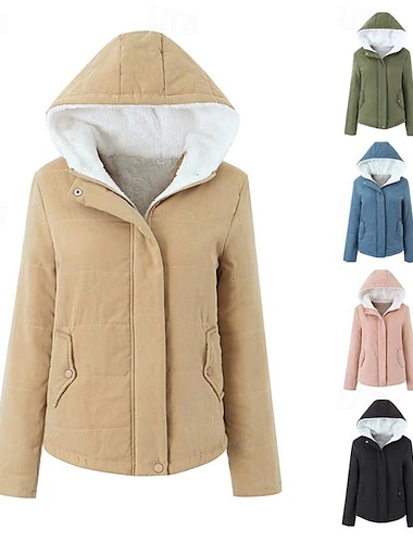  Damen Fleecejacke für Wanderer Vlies Winter Draussen Warm Weich Komfortabel Vliesjacken Voller Reißverschluss Camping / Wandern / Höhlenforschung Reisen Wintersport Schwarz Rosa Armeegrün Blau Khaki