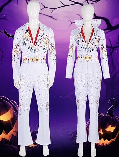  Superstar Couples Combinaison Déguisements de couple de groupe d'Halloween Adulte Homme Femme Cosplay Utilisation Mascarade Costume de carnaval facile