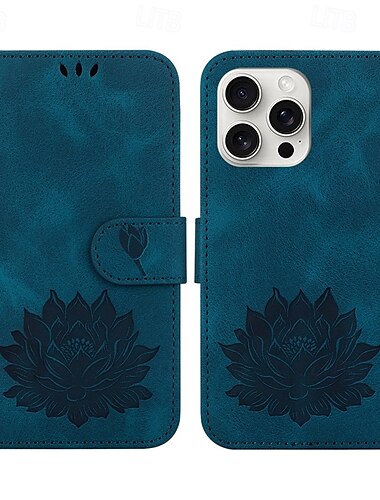  telefon fodral Till iPhone 16 Pro Max Plus iPhone 15 Pro Max Plus iPhone 14 13 12 11 Pro Max Plus Mini SE Skal med stativ med handledsrem Kortplats Kontor / företag TPU PU läder