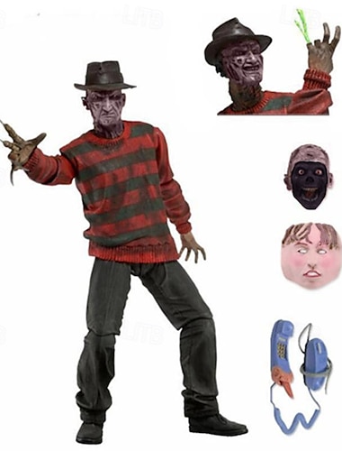  Freddy Krueger Accesorios de Halloween Adultos Hombre Horror Disfraz de miedo Víspera de Todos los Santos Carnaval Mardi Gras Disfraz de carnaval fácil