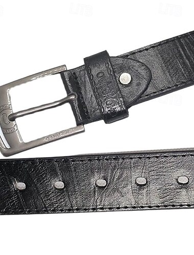  Retro Nadelschnalle Herrengürtel antiker Jeansgürtel