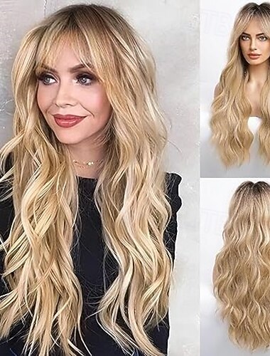  paróka frufruval nőknek hosszú hullámos haj paróka paróka göndör hullámos szintetikus paróka lányoknak napi parti használatra