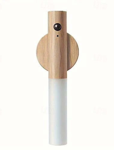  1 szt. inteligentna lampka nocna z indukcją ludzkiego ciała, ładowalna, lampa ścienna do szafki korytarzowej, toaleta, domowa, ścienna, indukcyjna