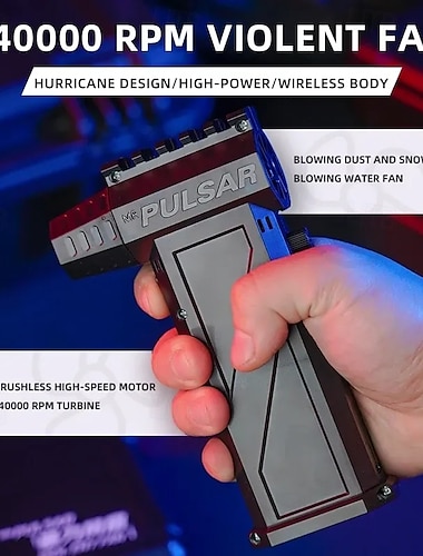  140000rpm persluchtstofzuiger mini-blazer turboventilator toetsenbordreiniger voor kantoor geen blik herbruikbaar goede vervangingsblik elektrische pc-reinigingsstraaldrogerblazer autodroogstofzuigers