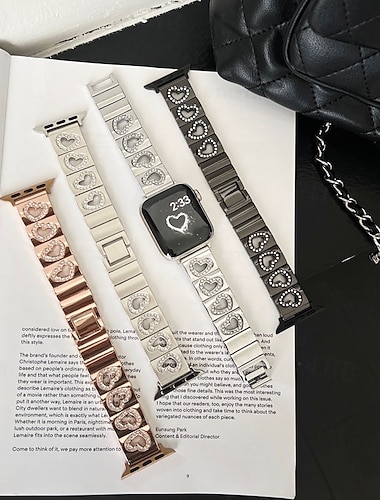  Solo-Loop Kompatibel mit Apple Watch Armband 38mm 40mm 41mm 42mm 44mm 45mm 49mm Damen Glitzer Bling-Diamant Legierung Ersatzarmband für iwatch Ultra 2 Series 9 8 7 SE 6 5 4 3 2 1