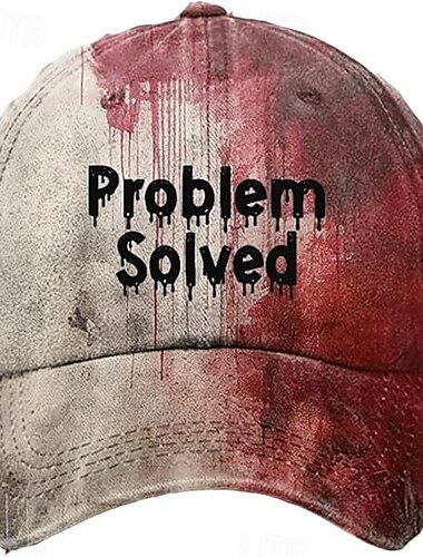  Herr Basebollkeps Solhatt Trucker Hat Khaki grön Grå Polyester Justerbara Mode Dagliga kläder Festival Grafisk Mönster Halloween Ledigt / vardag