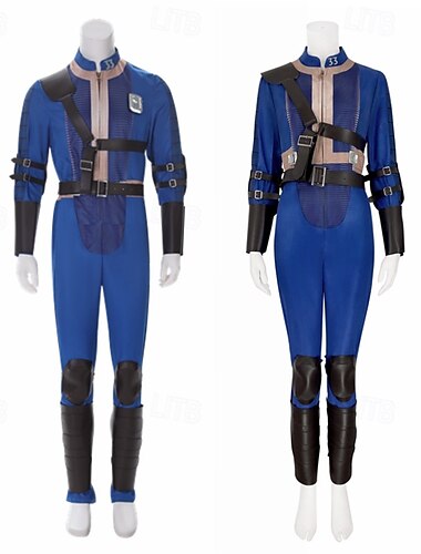  Tomber Lucy MacLean Costume de cosplay Costume de soirée à thème Cosplay Cosplay de Film for Homme Femmes Adulte Carnaval Mascarade Soirée & Fête