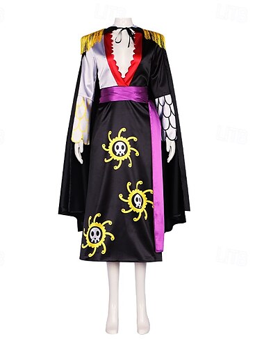  Einteiler Boa Hancock Anime Cosplay Kostüm Outfits Cosplay-Anzüge Karneval Maskerade Kleid Ohrringe Für Damen Erwachsene