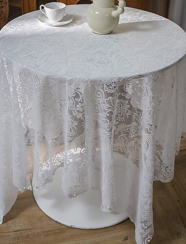  runde Tischdecken elegante und langlebige Tischdecken perfekt für Ess- und Küchentische ideal für den täglichen Gebrauch oder besondere Anlässe