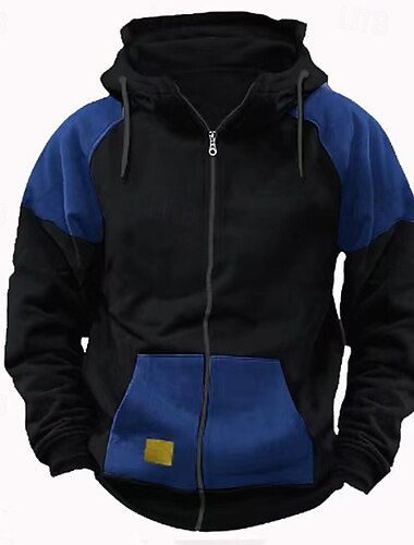  Per uomo Felpa con cappuccio Rosso Blu Verde Cachi Caffè Con cappuccio Liscio Sportivo Sport Abbigliamento di strada Stampa a caldo Originale Essenziale Informale Inverno Abbigliamento Felpe con