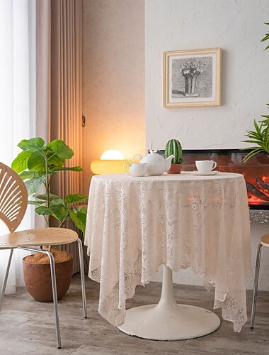  nappes rondes élégantes et durables, parfaites pour les tables de salle à manger et de cuisine, idéales pour un usage quotidien ou des occasions spéciales