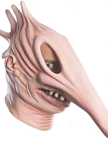  Succo di scarafaggio Barbara Adamo Maitland Maschera Testa completa Per adulto Costume spaventoso Prestazioni Halloween Carnevale Costume di Carnevale facile