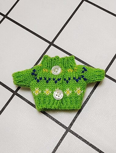  Dockkläder set för 7 tum/17 cm mjuk ForLabubu docka kläder docktröja (UTAN docka)