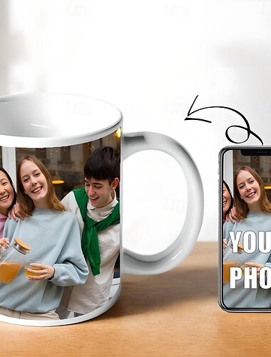  Персонализированная фотография на кружке с кофе лучший подарок для папы 11oz керамическая дорожная кружка с изображениями свадебный рождественский подарок на день рождения для пары семьи