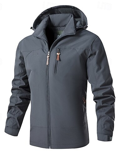  Herren Fleecejacke für Wanderer Winter Draussen Patchwork warm Fleece-Futter Vliesjacken Voller Reißverschluss Klettern Camping / Wandern / Höhlenforschung Reisen Schwarz Armeegrün Khaki Dunkelblau