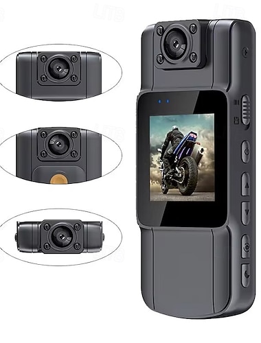  l11 1080p hd minikamera bærbar digital videoopptaker bodycam infrarød nattsyn politikamera liten sykkel videokamera