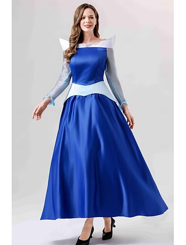  Prințesă Frumoasa adormită Rochii Costum Cosplay Cosplay Film Cosplay for Pentru femei Adulți Carnaval Mascaradă Petrecere / Seara Petrecerea Burlăcițelor