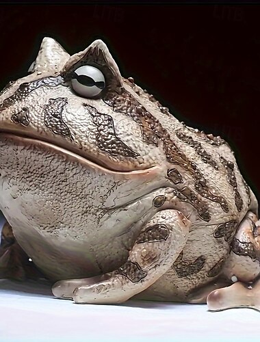  Froschstatue aus Kunstharz – vielseitige Innen-/Außendekoration für Garten, Fensterbank &Desktop-Display – perfekt für Halloween, Weihnachten, Thanksgiving